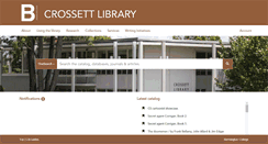 Desktop Screenshot of library.bennington.edu